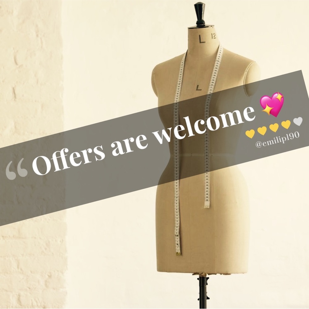 Reasonable offers are welcome ☺️💖